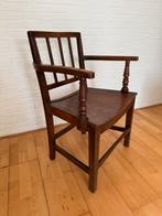 Vintage houten stoel, Ophalen, Gebruikt, Bruin, Eén