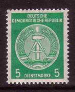 DDR 1957 34b Dienst 5p, Postfris, Ophalen of Verzenden, DDR, Postfris