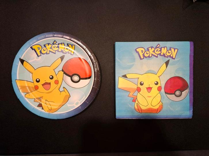 Pokémon thema, Hobby en Vrije tijd, Feestartikelen, Nieuw, Versiering, Verjaardag, Ophalen of Verzenden
