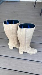 Dames laarzen Suede maat 39, Hoge laarzen, Viguera, Beige, Nieuw