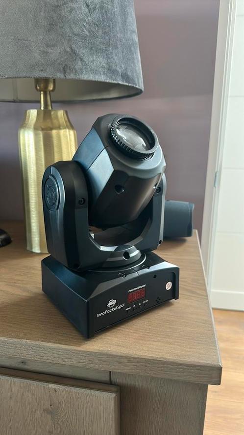 Twee ADJ Inno Pocket Spot LED Movingheads – ZGAN!, Muziek en Instrumenten, Licht en Laser, Zo goed als nieuw, Licht, Geluidgestuurd