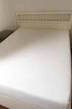 GRATIS Ikea bed INCLUSIEF matrassen & lattenbodems, Huis en Inrichting, Slaapkamer | Bedden, Ophalen, Wit, Tweepersoons, 140 cm