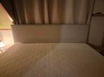 Boxspring lits jumeaux beige, Ophalen, Beige, Tweepersoons, Zo goed als nieuw