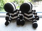 2 x Zwart wit gehaakte of gebreide zebra zebrapaard van Hema, Kinderen en Baby's, Speelgoed | Knuffels en Pluche, Ophalen of Verzenden
