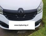 Zwart logo cover RENAULT TRAFIC 3 Facelift 2019-2022, Auto diversen, Tuning en Styling, Ophalen of Verzenden, Toptuning, Info@toptuning.nl