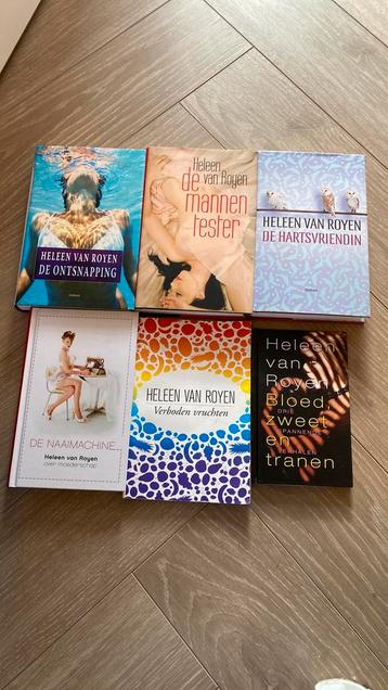 Zes boeken Heleen van Royen beschikbaar voor biedingen