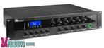 Amplifier PA 100volt, 360W, 6 Zones, Bluetooth, USB, SD, FM, Nieuw, Ophalen of Verzenden, Overige instrumenten
