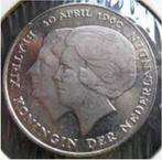 Nederland - 1 gulden 1980 "dubbele kop", Postzegels en Munten, Munten | Nederland, 1 gulden, Koningin Beatrix, Losse munt, Verzenden