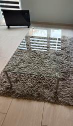Mooie moderne glazen salontafel, Huis en Inrichting, Stoffering | Tapijten en Kleden, Ophalen, 100 tot 150 cm, 50 tot 100 cm, Zo goed als nieuw