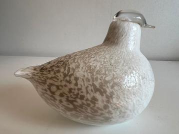 Iittala Oiva Toikka Nuutajärvi Notsjö Bird Willow Grouse ‘81 beschikbaar voor biedingen