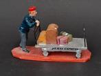 Lemax kerst figuur f09 kerstdorp trein railway express, Ophalen of Verzenden, Zo goed als nieuw