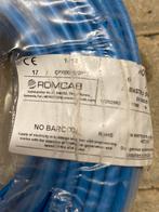 Blauw bruin aarde 6 mm kabel 100 meter per rol, Ophalen of Verzenden, Nieuw, Kabel of Snoer