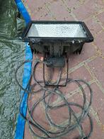 Bouwlamp met armatuur, Ophalen, Gebruikt, 500 watt of meer, Lamp met armatuur