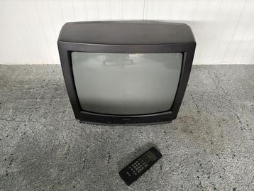 Akai 20 inch CRT tv + remote beschikbaar voor biedingen