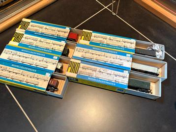 Piko 7x oude goederen wagons beschikbaar voor biedingen