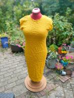 Super vrouwelijk jurkje nieuw van Takko, maat M. Stretchy!, Maat 38/40 (M), Verzenden, Geel, Nieuw