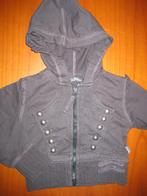 Bruine vest, 92, Villa Happ, Kinderen en Baby's, Kinderkleding | Maat 92, Ophalen of Verzenden, Zo goed als nieuw, Meisje, Trui of Vest