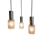 Vintage cascade hanglamp, Gebruikt, 50 tot 75 cm, Ophalen of Verzenden, Onbekend