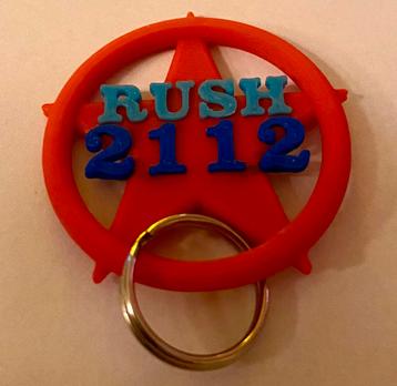 Rush 2112 Sleutelhanger, Rush band, Rush 2112 album