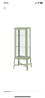 IKEA kast groen vitrinekast, Huis en Inrichting, Ophalen