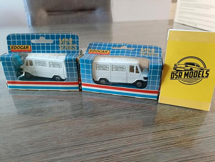 Edocar Mini Series Bestelwagens - Nuremberg 1989, Hobby en Vrije tijd, Modelbouw | Auto's en Voertuigen, Zo goed als nieuw, Auto