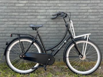 In zeer nette staat Gazelle Puur NL D59 Transportfiets Zwart beschikbaar voor biedingen