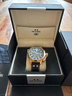 Unieke TW Steel horloge in top staat ZGAN, Sieraden, Tassen en Uiterlijk, Horloges | Heren, Overige merken, Leer, Staal, Polshorloge