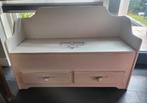 Brocante klepbank, Huis en Inrichting, Banken | Bankstellen, Ophalen, Zo goed als nieuw, Minder dan 75 cm, Minder dan 150 cm