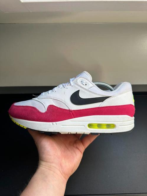 Nike Air Max 1 Rush Pink / 44, Kleding | Heren, Schoenen, Zo goed als nieuw, Sneakers of Gympen, Overige kleuren, Ophalen of Verzenden