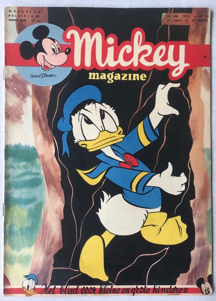Vintage Mickey magazine, Boeken, Ophalen of Verzenden, Gelezen