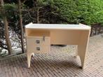 Vintage Bureautje met twee laden, Huis en Inrichting, Bureaus, Ophalen, Gebruikt, Bureau
