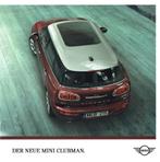Folder Mini Clubman (2015), Verzenden, Zo goed als nieuw, Overige merken
