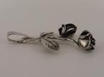 Zilveren Teka hanger roosjes                             Z47, Gebruikt, ., Ophalen of Verzenden, .