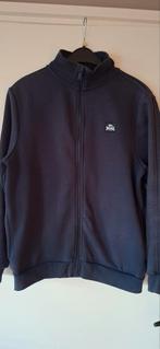 Donkerblauw Lonsdale Vest Maat M, Ophalen of Verzenden, Gedragen, Blauw