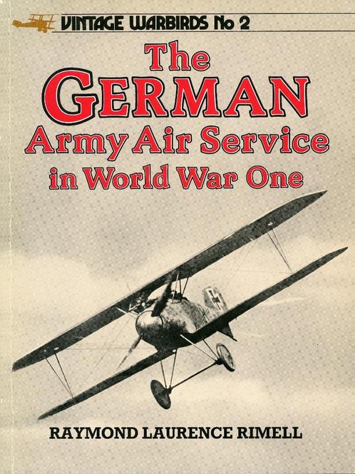 The German Army Air Service in World War One., Verzamelen, Luchtvaart en Vliegtuigspotten, Zo goed als nieuw, Boek of Tijdschrift