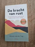 Mirjam van der Vegt - De kracht van rust, Boeken, Ophalen of Verzenden, Zo goed als nieuw, Instructieboek, Overige onderwerpen
