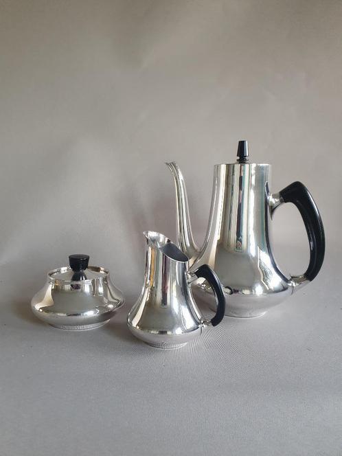 vintage koffieset deens design Cohr zilver, Antiek en Kunst, Antiek | Servies los, Ophalen of Verzenden