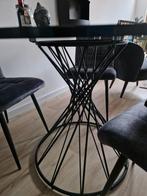 Eettafel te koop aangeboden, Huis en Inrichting, Tafels | Eettafels, Rond, 200 cm of meer, Vier personen, 50 tot 100 cm