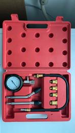 Compressietester 8- delig, Auto diversen, Autogereedschap, Ophalen of Verzenden, Zo goed als nieuw
