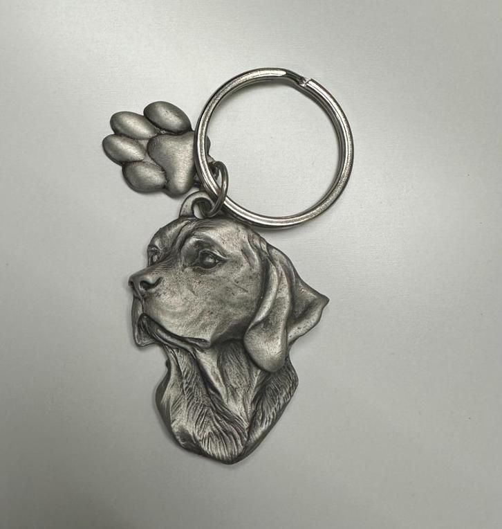 Sleutelhanger Beagle - tin, Verzamelen, Sleutelhangers, Nieuw, Dier of Natuur, Ophalen of Verzenden