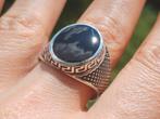 Vanoli 925 zilveren heren ring onyx maat 18,75 en 20,25, Sieraden, Tassen en Uiterlijk, Ringen, 18 tot 19, Vanoli, Verzenden, Heer