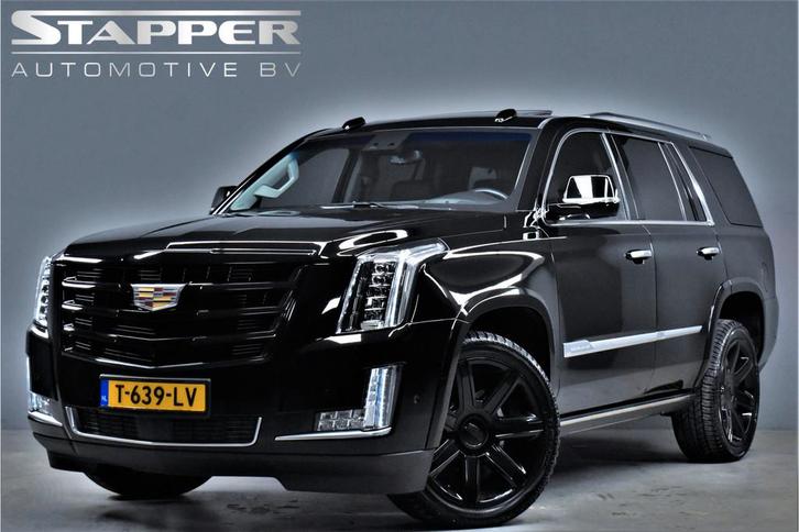 Cadillac Escalade 6.2 V8 426pk Premium 7-Pers Schuifdak/Trek, Auto's, Cadillac, Bedrijf, Te koop, Escalade, 360° camera, 4x4, ABS