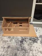 Houten Poppenhuis - DIY Project, Ophalen of Verzenden, Gebruikt, Poppenhuis