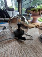 2 leuke bollampen, Huis en Inrichting, Ophalen of Verzenden, Gebruikt, Glas, Minder dan 50 cm