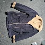 Replay Suede Winterjas Blauw Maat XL, Ophalen of Verzenden, Maat 56/58 (XL), Blauw, Replay