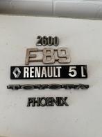 5 x oldtimer auto embleem logo schildje Renault Phoenix, Ophalen of Verzenden, Nieuw
