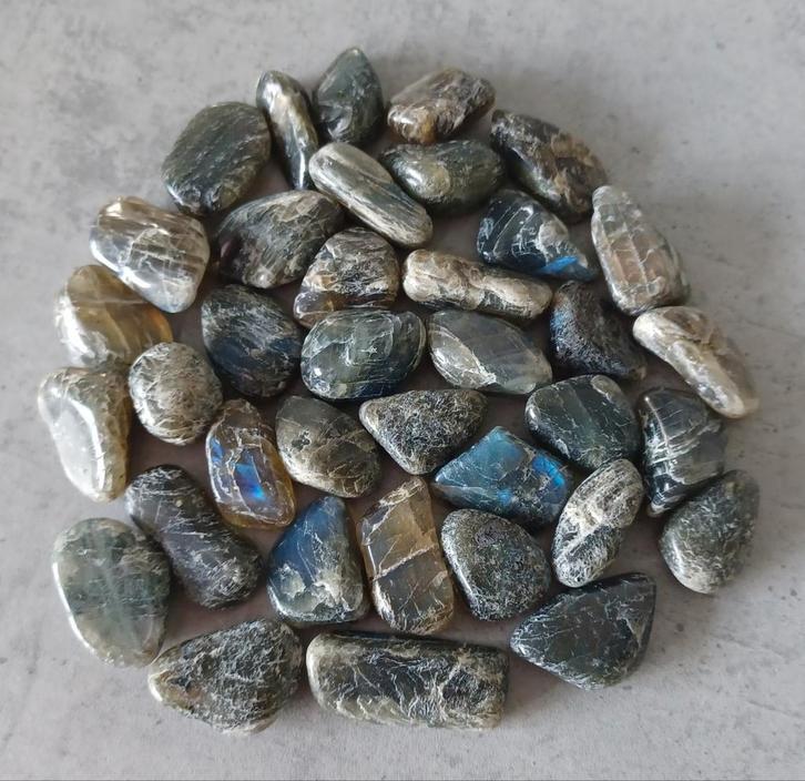 Labradoriet (M) 150 gram, Sieraden, Tassen en Uiterlijk, Edelstenen, Zo goed als nieuw, Ophalen of Verzenden