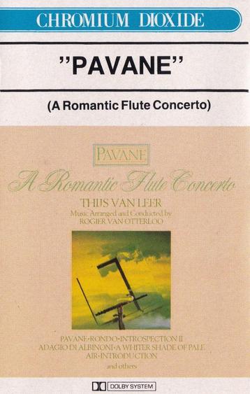 Cassettebandje Thijs van Leer – Pavane "A Romantic Flute .." beschikbaar voor biedingen