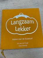 Kookboek Ecostoof - Langzaam Lekker, Hoofdgerechten, Ophalen of Verzenden, Zo goed als nieuw, Gezond koken