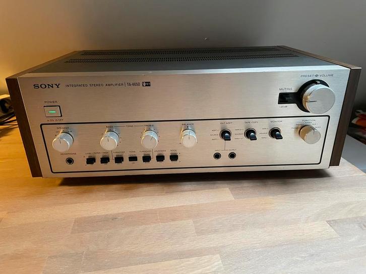 Sony TA-4650 VFet integrated amplifier, Audio, Tv en Foto, Versterkers en Receivers, Zo goed als nieuw, Sony, Ophalen of Verzenden